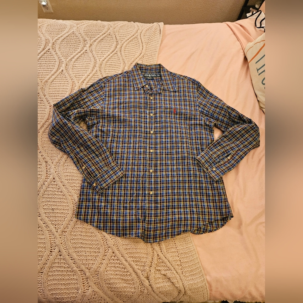 Ralph Lauren Multicolor Plaid Shirt‎ L